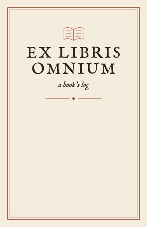 The front cover of the Ex Libris Omnium booklet